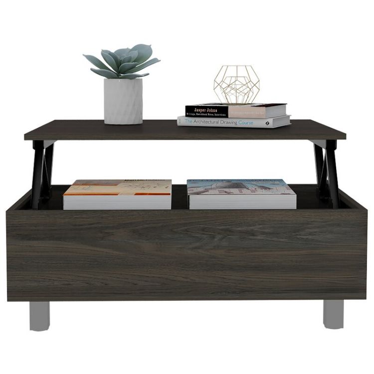 McConnellsburg Lift Top 4 Leg Coffee Table with Storage