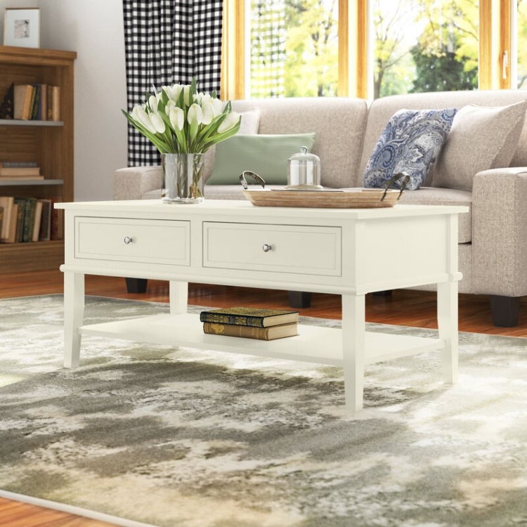 Soderville 4 Legs Coffee Table with Storage