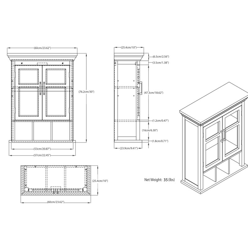 Revvvd Wall Mounted Bathroom revvvd