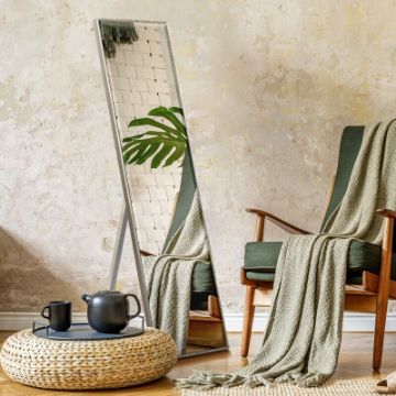 Golbahar Modern & Contemporary Beveled Cheval Mirror Golbahar Modern & Contemporary Beveled Cheval Mirror