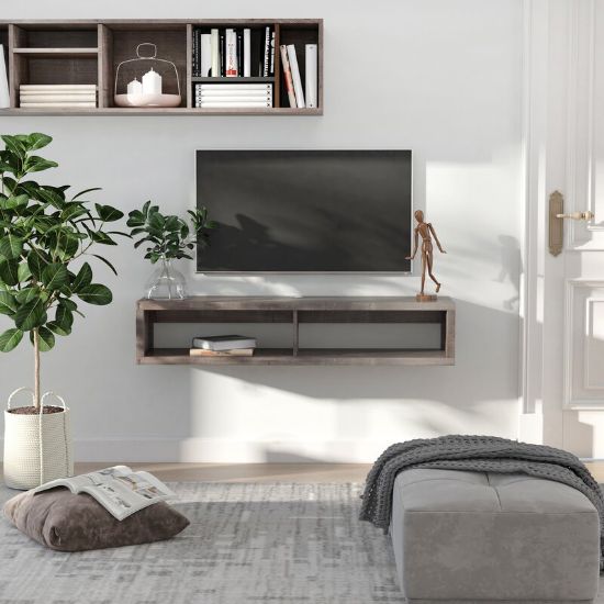 Herulf Floating TV Stand for TVs