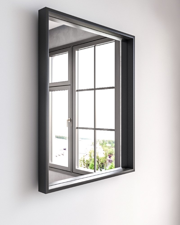 Picture of Orlina wood mirror