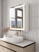 Picture of Lustra – LED Bathroom Mirror Cabinet with Multifunctional Storage