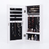 Picture of Streen White Jewelry Armoire with Mirror