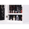 Picture of Streen White Jewelry Armoire with Mirror