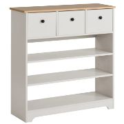 Picture of Snavy White 18 Pair Shoe Rack - 3 drawers 