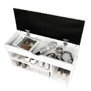 Picture of Entryway 8 Pair Shoe Storage Bench