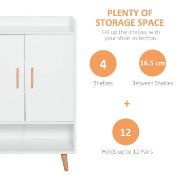 Picture of Rosta White Shoe Storage Cabinet