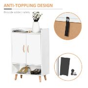 Picture of Rosta White Shoe Storage Cabinet