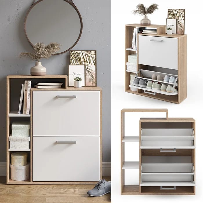 Jaska Flip Down Shoe Storage revvvd