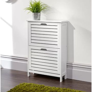 Show details for Tava Flip Down Shoe Storage Cabinet Picture of Tava Flip Down Shoe Storage Cabinet