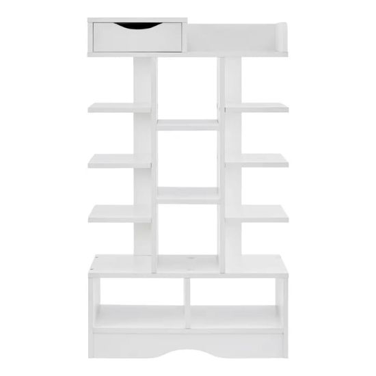 Picture of Kanga White Shoe Rack 15 shelves