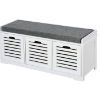 Picture of Classily  Upholstered Storage Bench