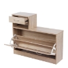 Picture of Anda Multifunctional Shoe Rack With Mirror