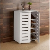 Picture of Groozy White Shoe Storage Cabinet