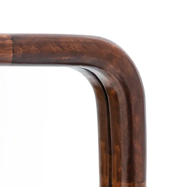 Aisja Rectangle Wood Wall Mirror
