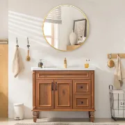 curyna Round  Wall Mounted Mirror