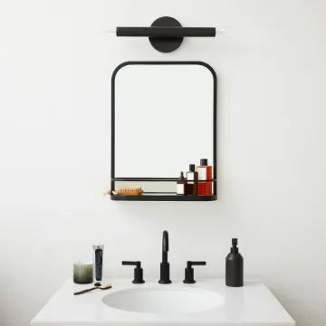 Seamless Wall Shelf Mirror  Seamless Wall Shelf Mirror