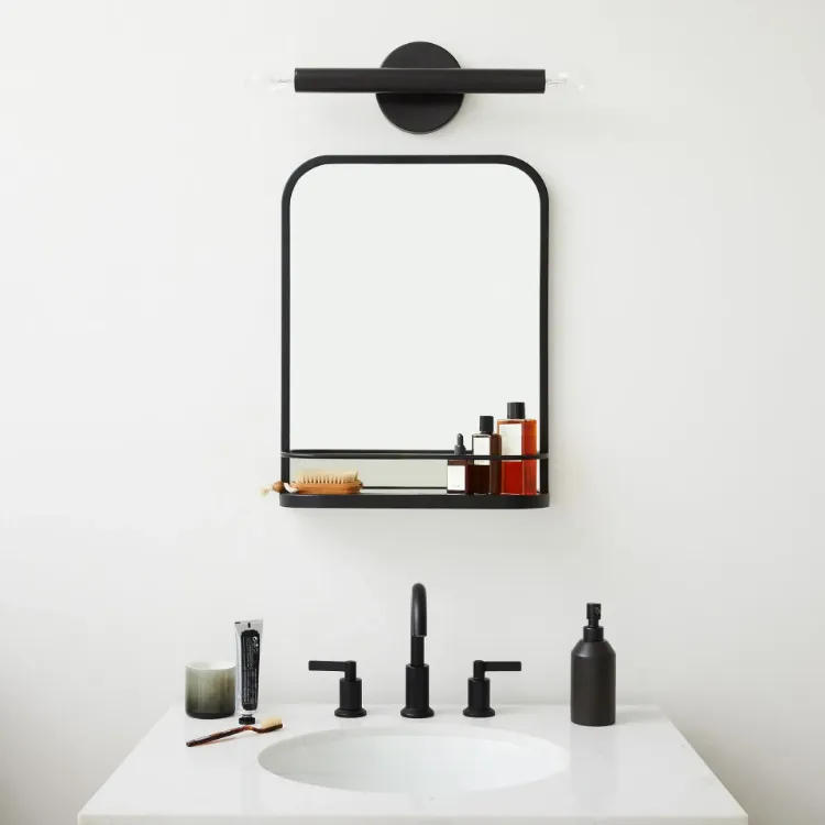 Seamless Wall Shelf Mirror 