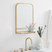 Seamless Wall Shelf Mirror 