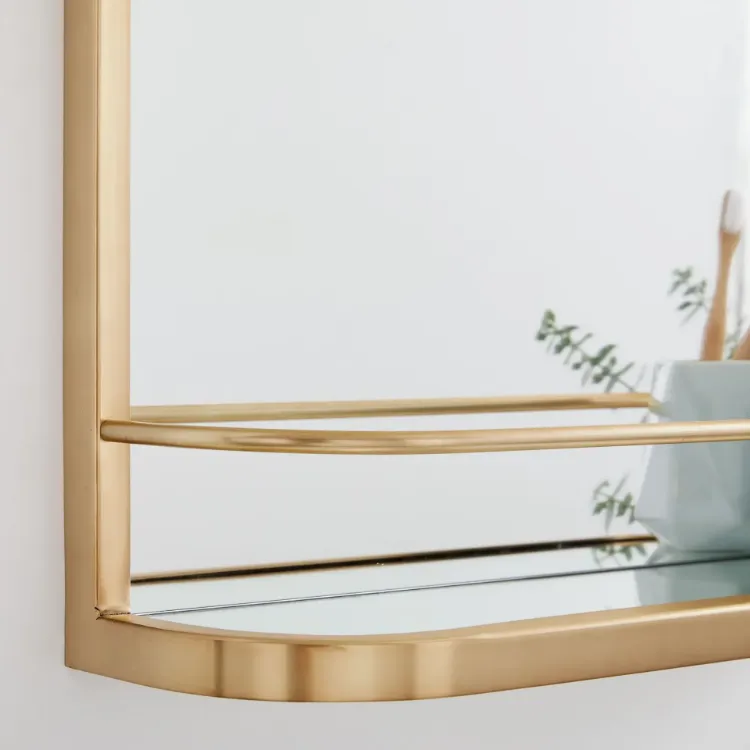 Seamless Wall Shelf Mirror 