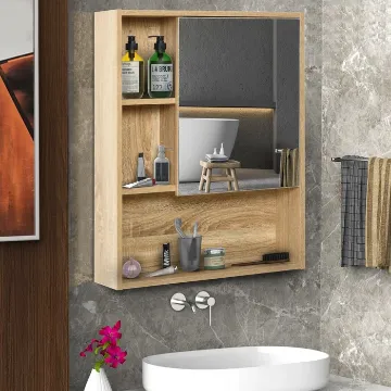 Aimee-Lee Surface Mount Framed 1 Door Medicine Cabinet Aimee-Lee Surface Mount Framed 1 Door Medicine Cabinet