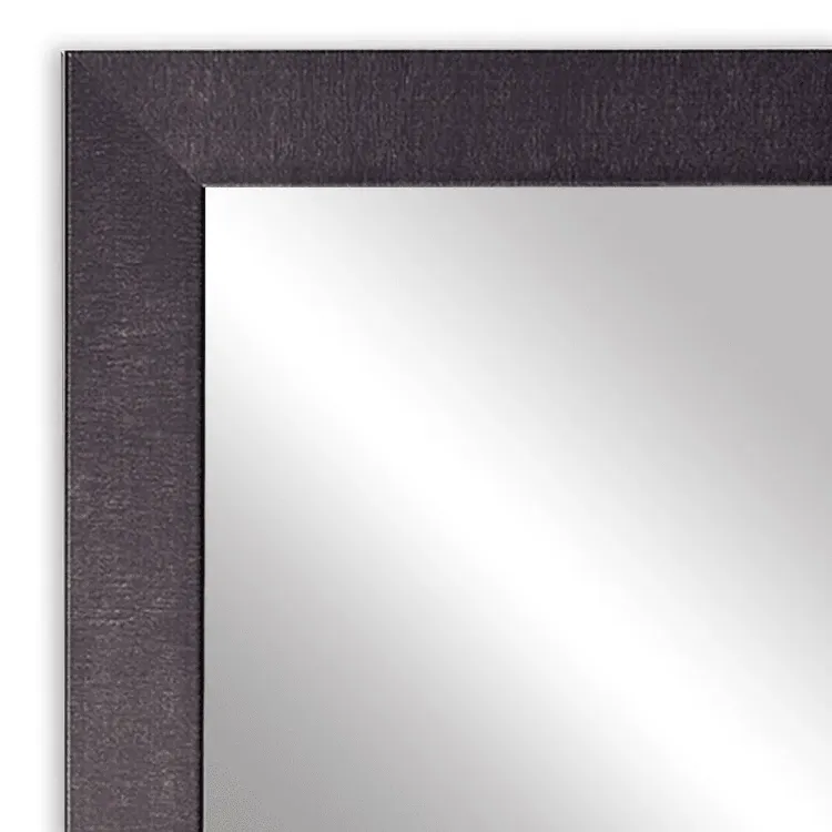 Meade Ebony Bronze, Brown Framed Wall Mirror, Rectangular Vanity Mirror