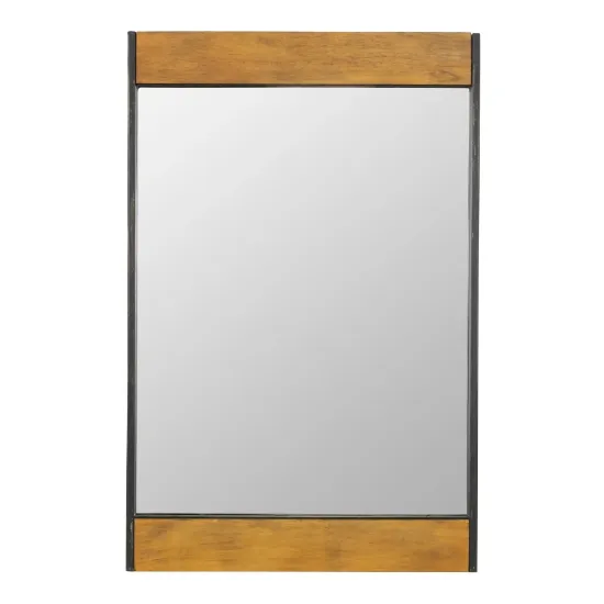 Cliveden Wood & Metal Wall Mirror