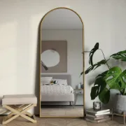 Nadia Modern Arch Floor Mirror