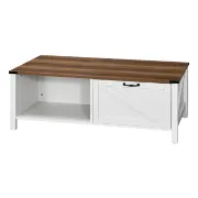 Learoy 4 Legs Coffee Table With Storage 