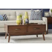 Glastonbury 4 Legs Coffee Table with Storage