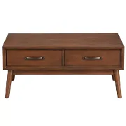 Glastonbury 4 Legs Coffee Table with Storage