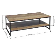 Froelich Frame Coffee Table with Storage