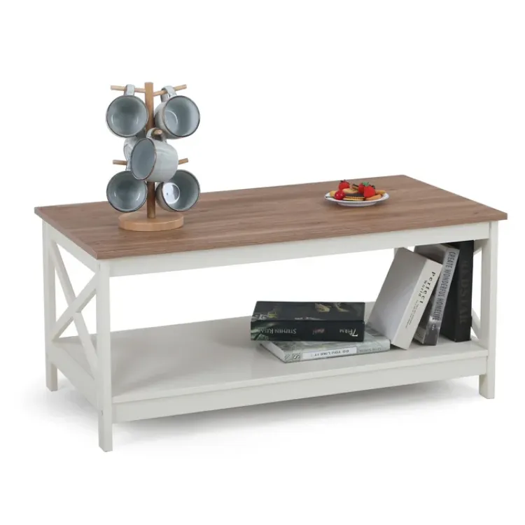 Gillon 4 Legs Coffee Table with Storage