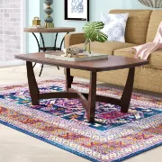 Wakita Cross Legs Coffee Table