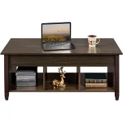 Lemmons Lift Top 4 Legs Coffee Table with Storage