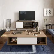 Kayce 4 Legs Coffee Table with Storage