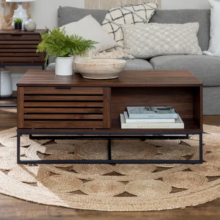 Briella Sled Coffee Table with Storage