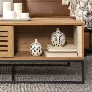 Briella Sled Coffee Table with Storage