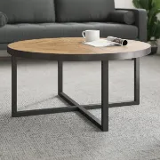 Dillwyn Cross Legs Coffee Table