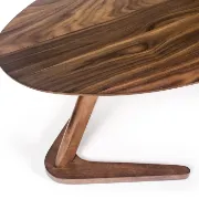 Bardem Solid Wood Abstract Coffee Table