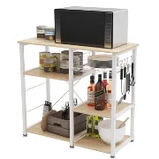 35.4 Wide Rolling Kitchen Island