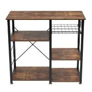 35.4 Wide Rolling Kitchen Island