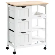 Kleinschmidt 26.5'' Wide Rolling Kitchen Island