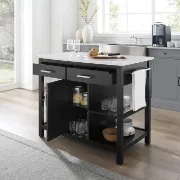 Jelle 42'' Wide Rolling Kitchen Island