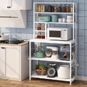 Tribesigns Baker's Rack, Kitchen Microwave Stand with Storage Shelves