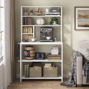 Tribesigns Baker's Rack, Kitchen Microwave Stand with Storage Shelves