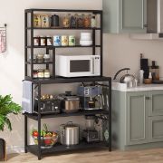 Tribesigns Baker's Rack, Kitchen Microwave Stand with Storage Shelves