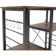 SogesPower 3-Tier Baker Rack Multi-layers Kitchen Rack Microwave Stand