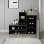 Fero Gray Corner Shoe Storage